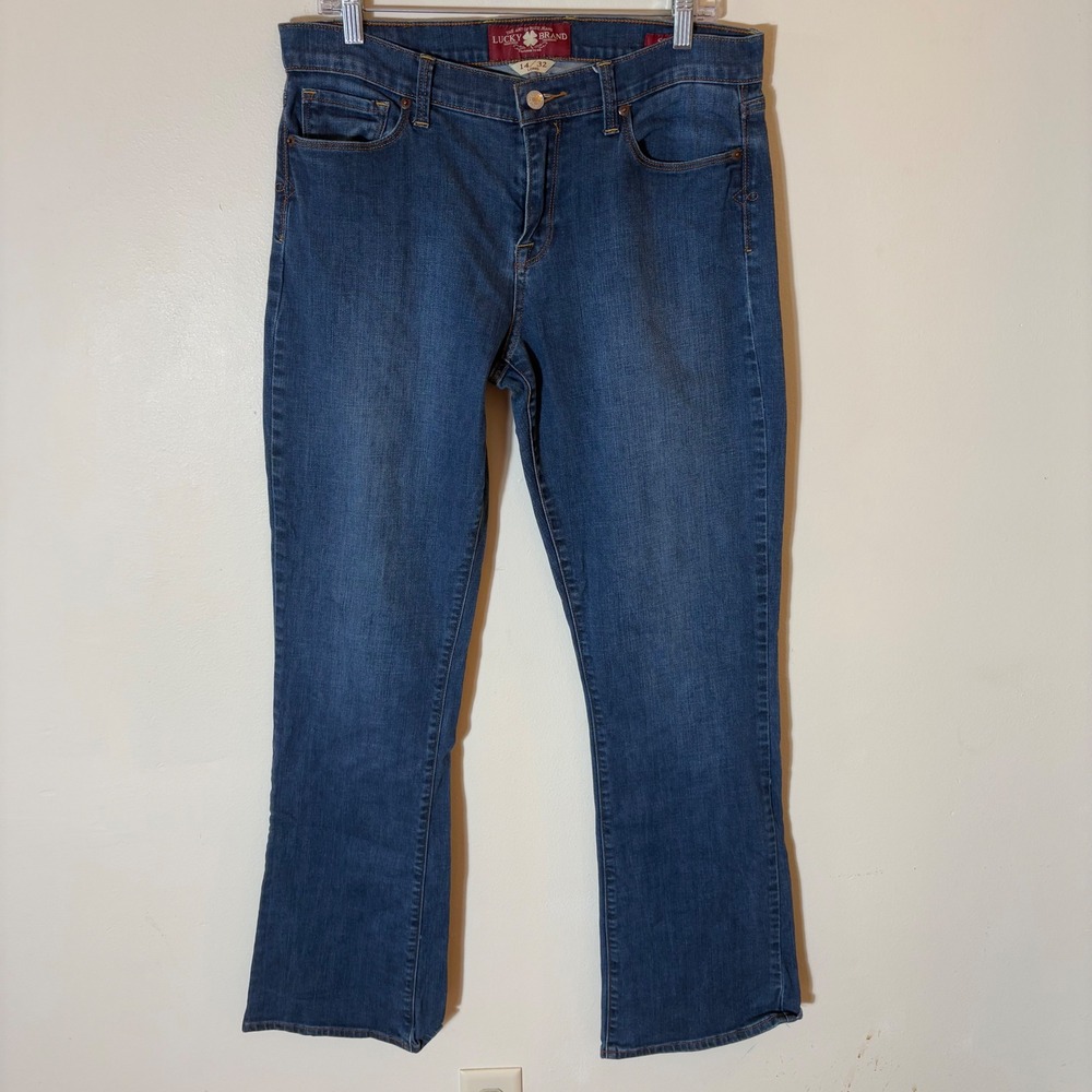 Lucky Brand Sofia Bootcut Jeans Womens 14/32 Long Blue
